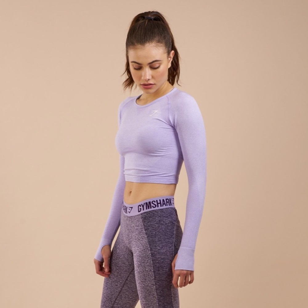 Gymshark Seamless Long Sleeve Crop Top